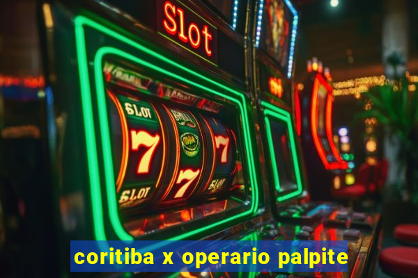 coritiba x operario palpite